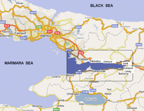 Privatización del puerto de Derince en la provincia de Kocaeli, Turquía.