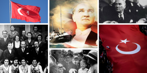 Conmemoramos el día de su fallecimiento de Mustafa Kemal Atatürk, el fundador de la República de Turquía.