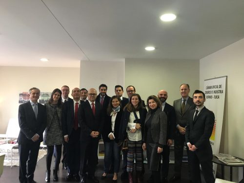 Yeni atanan Türkiye Cumhuriyeti Madrid Büyükelçisi Sn. Cihad Erginay, Odamız Yönetim Kurulu üyeleriyle bir araya geldi