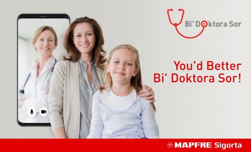 MAPFRE Sigorta Bi’ Doktora Sor uygulamasıyla İzmir’deki depremzedelere destek oldu