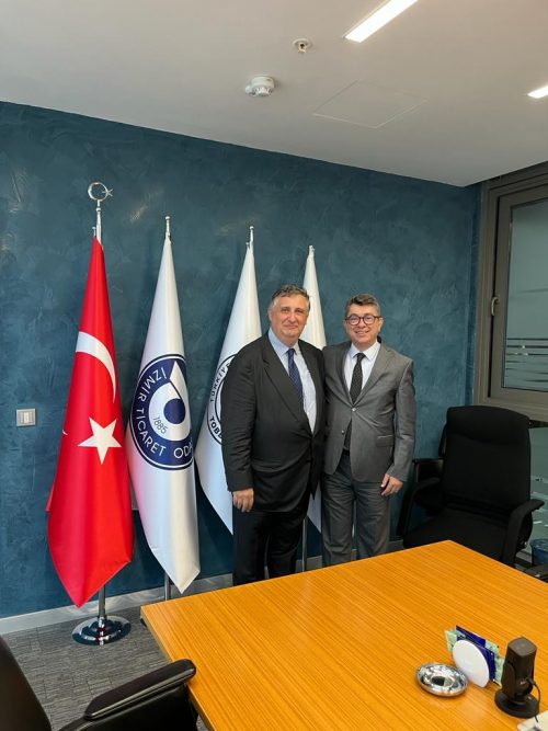 La visita del Sr. Vicente Balbín a la Cámara de Comercio de Izmir