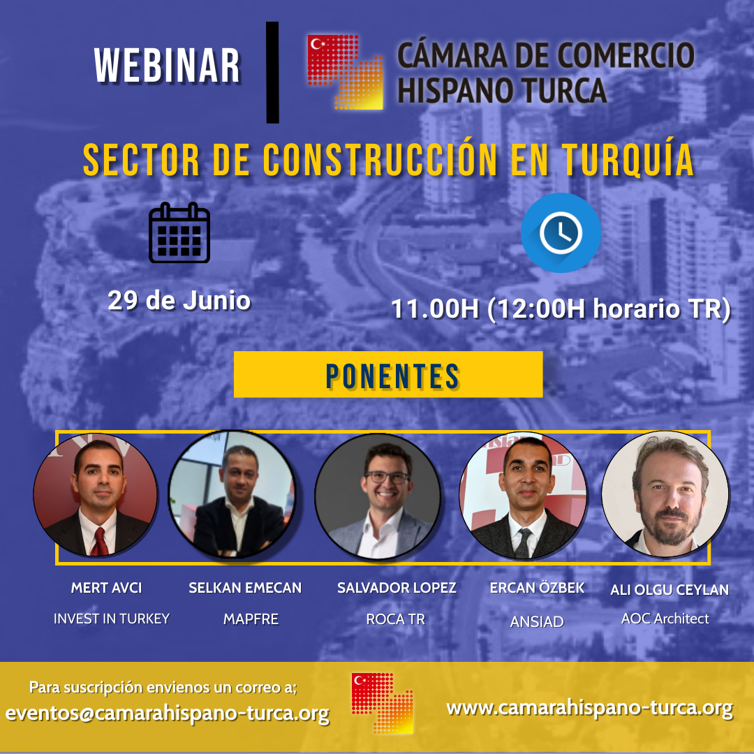 WEBINAR: Sector de Construcción en Turquía
