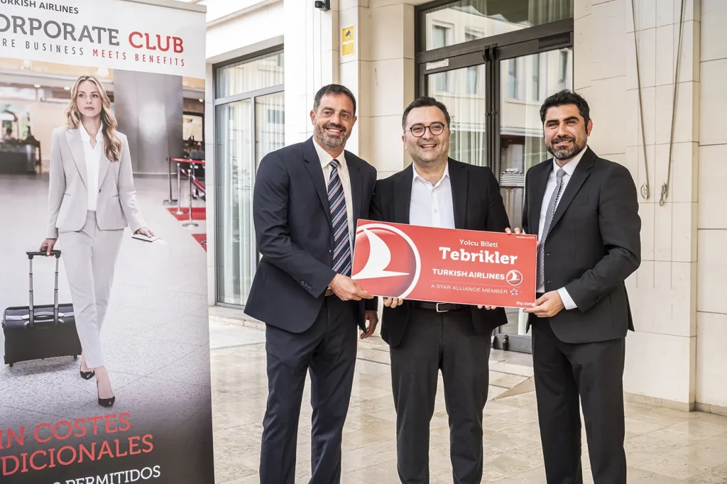 Business Meeting en Valencia, premiado Lucky Draw Turkish Airlines