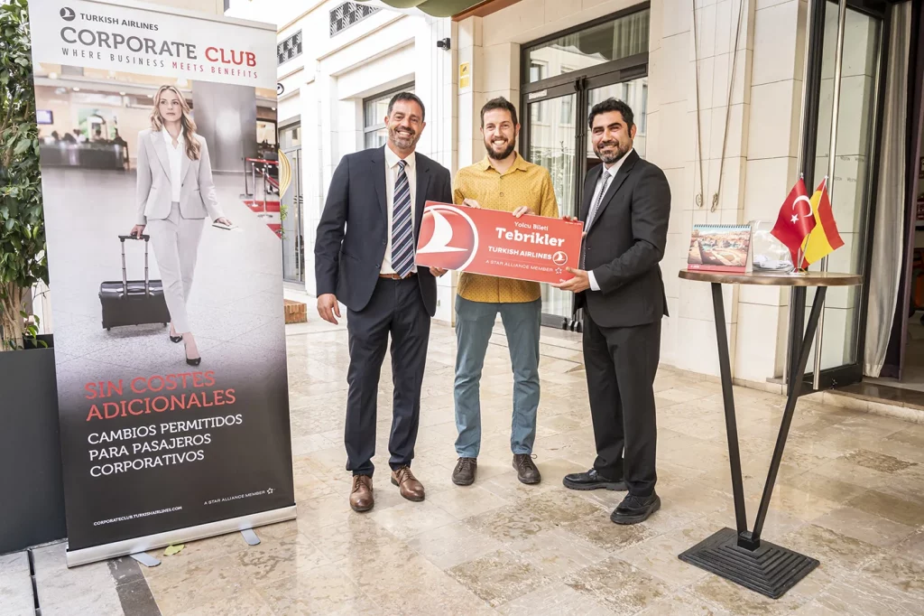 Business Meeting en Valencia, premiado Lucky Draw Turkish Airlines