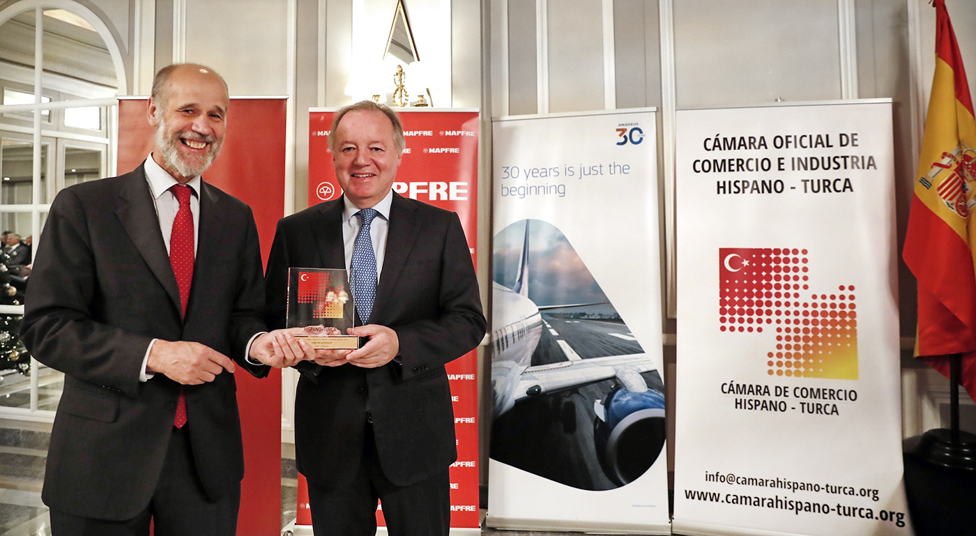 Premios Cámara de Comercio Hispano-Turca. Categoría Empresa Española. 2018