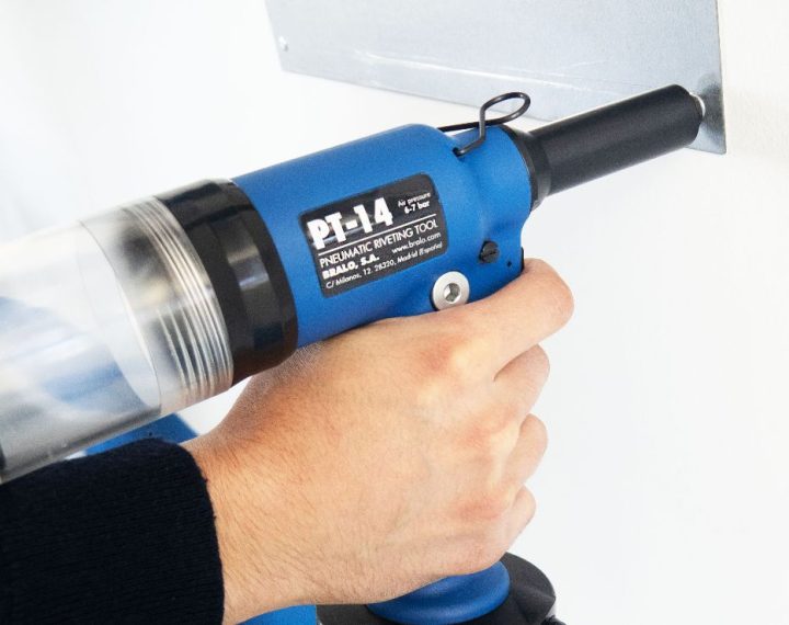 Nueva gama de remachadoras neumáticas BRALO PT