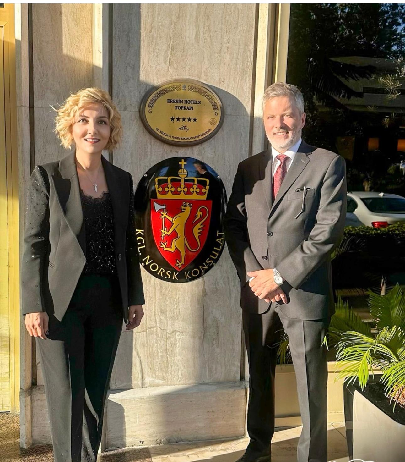 Müberra Eresin Appointed as Honorary Consul of Norway in Istanbul